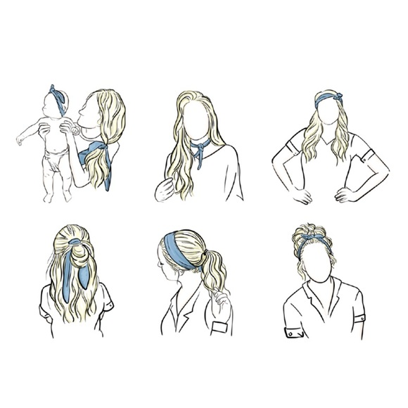 NWOT Floral Knotted Headband - Picture 2 of 5